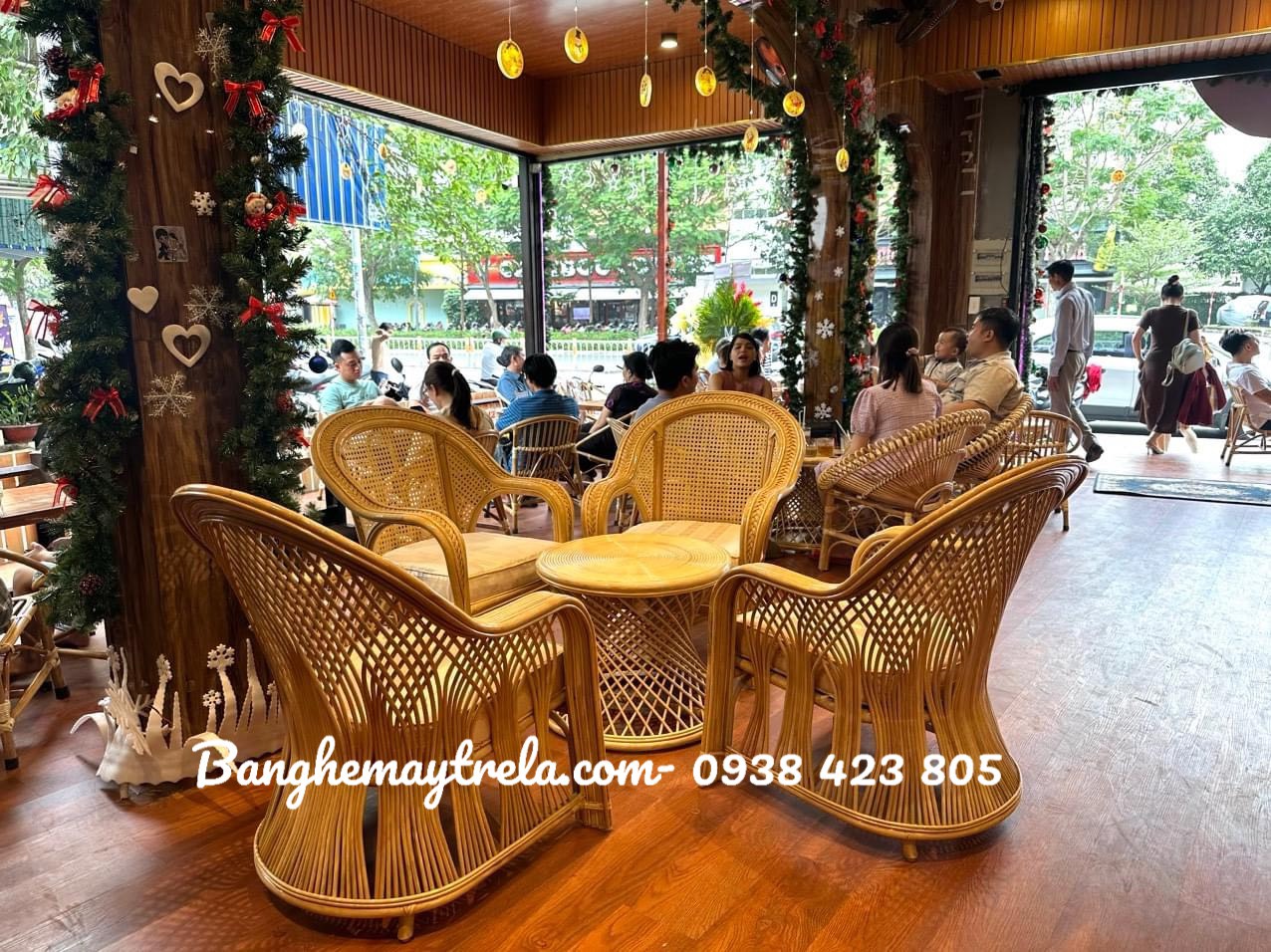 Ghế sofa đơn mây